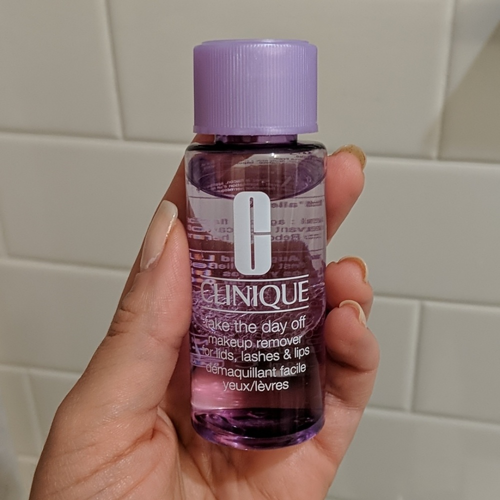 Clinique eye makeup remover